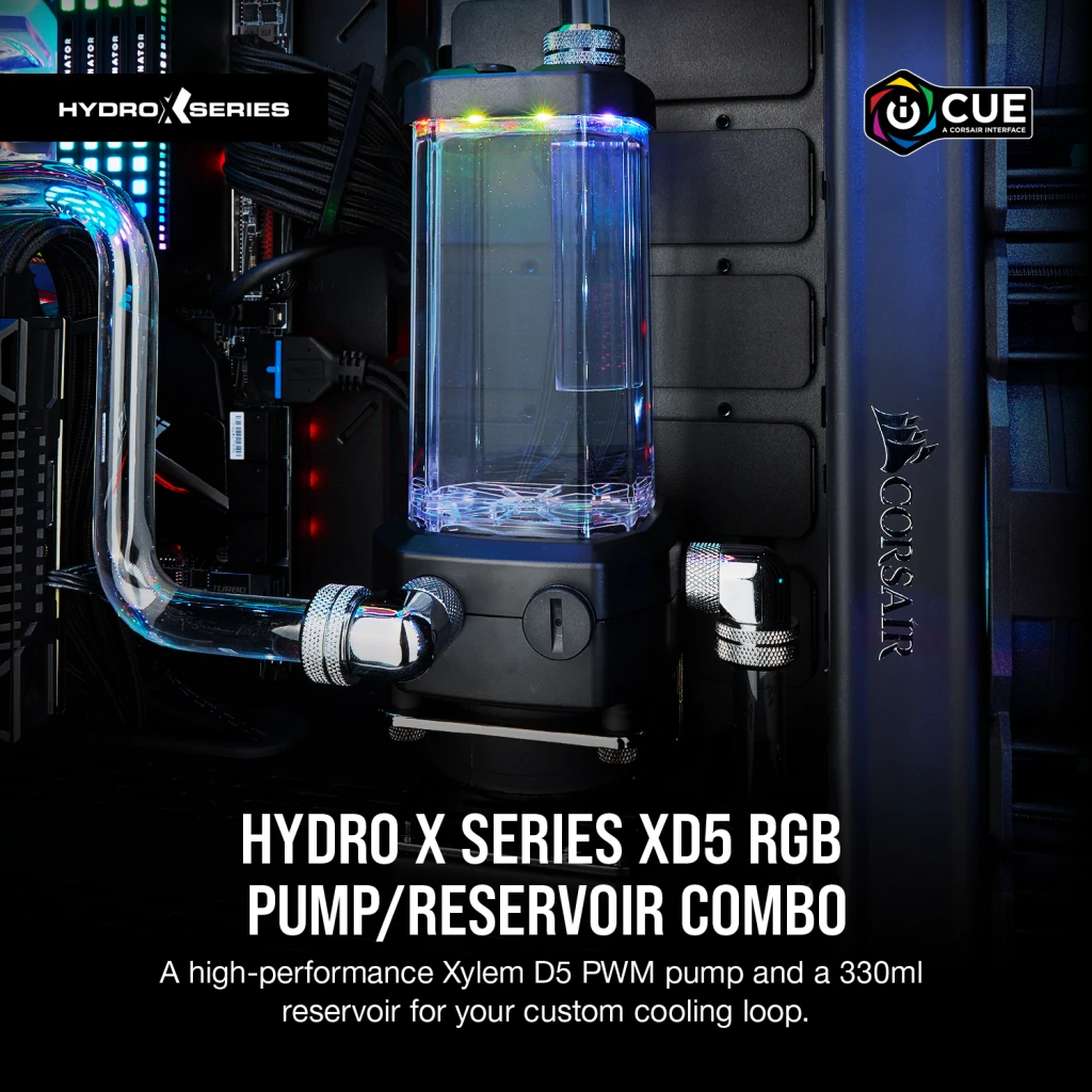 Hydro X Series XD5 RGB Pump/Reservoir Combo