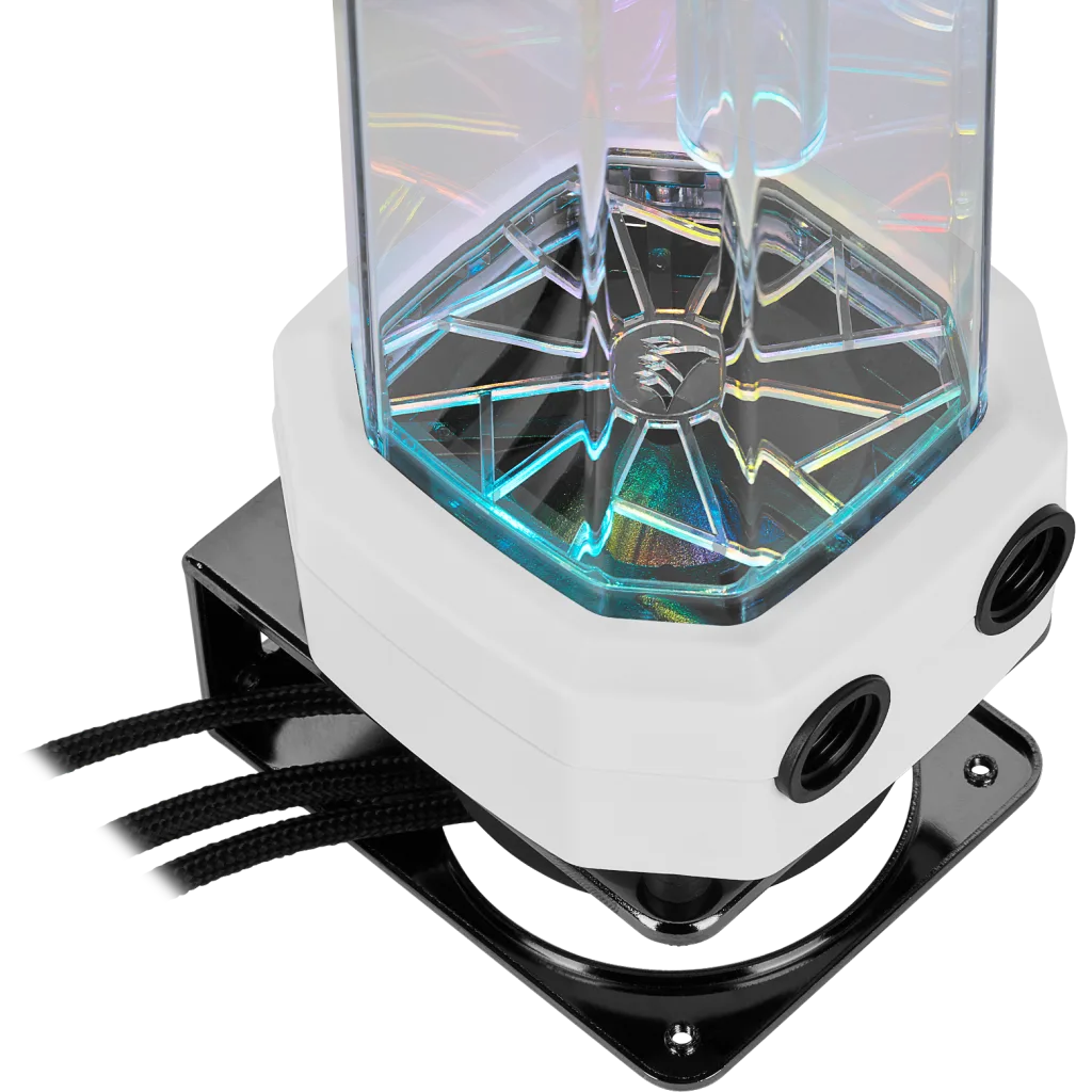 Hydro X Series XD5 RGB Pump/Reservoir Combo — White