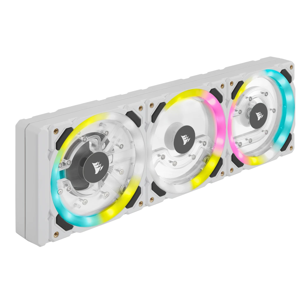 Corsair white sales water cooling