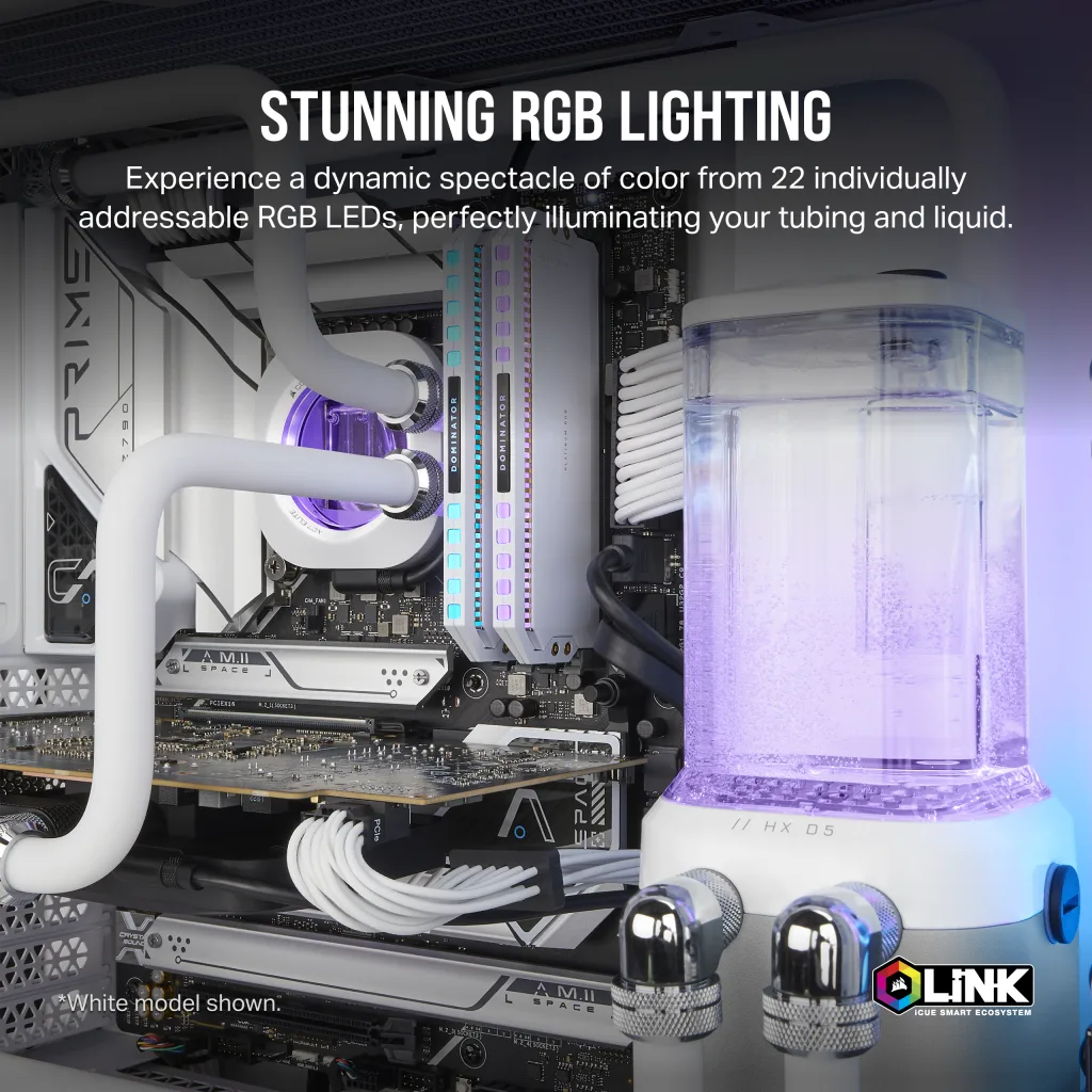 iCUE LINK XD5 RGB ELITE Pump/Reservoir Combo - Stealth Gray