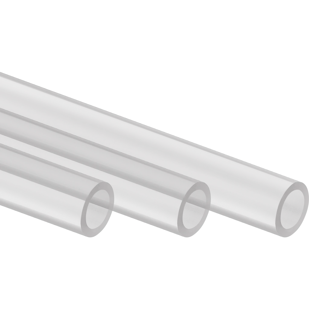 Hydro X Series XT Hardline 14mm Tubing — Satin Transparent