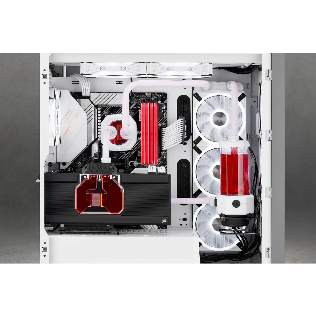 Hydro X Series XT Hardline 12mm Tubing — Satin White