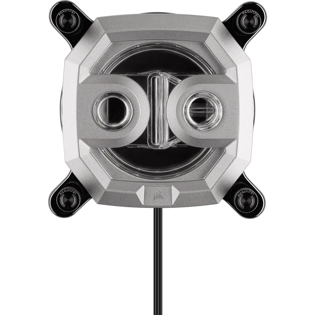 Hydro X Series XC7 RGB CPU Water Block (1200/AM4) — Silver
