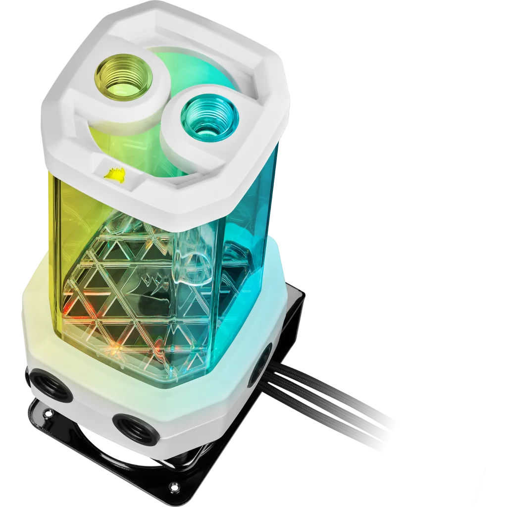 Hydro X Series XD5 RGB Pump/Reservoir Combo — White