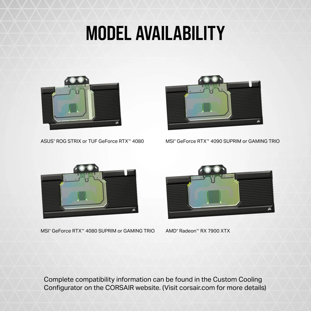 Hydro X Series iCUE LINK XG7 RGB 40-SERIES GPU Water Block (4080