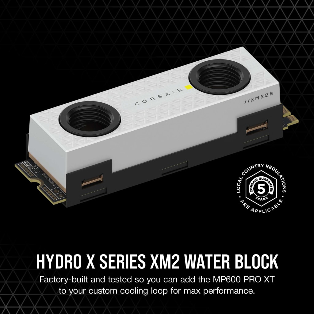 MP600 PRO XT Hydro X Edition 2TB Gen4 PCIe x4 M.2 NVMe SSD