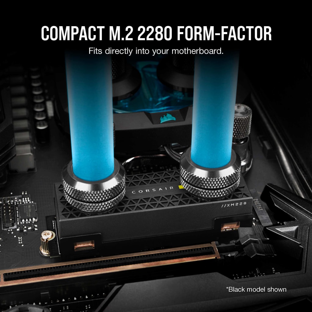 PC周辺機器 MP600 PRO XT Hydro X Edition CSSD-F4000G MP600 PRO XT Hydro X Edition 4TB Gen4 PCIe x4 M.2 NVMe SSD