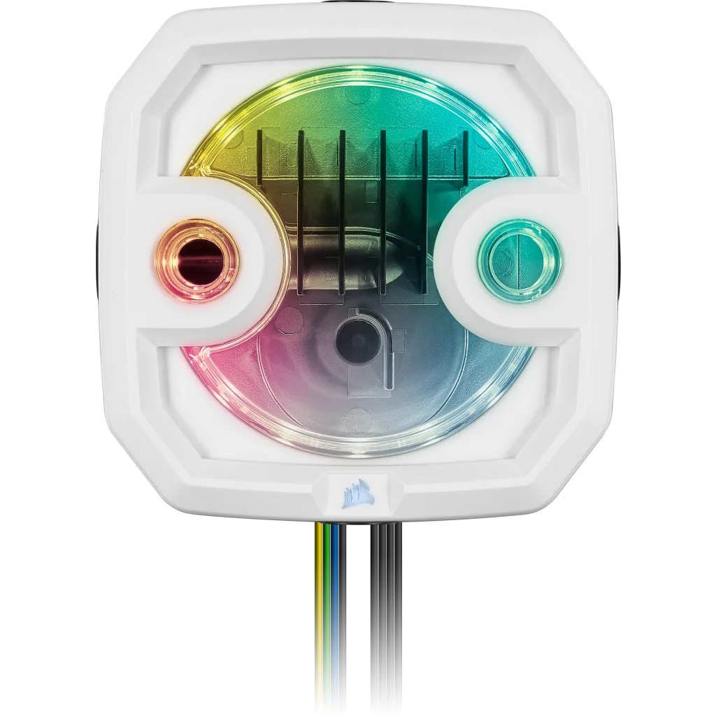 Hydro X Series XD3 RGB Pump/Reservoir Combo — White Hydro X Series XD3 RGB Pump/Reservoir Combo — White