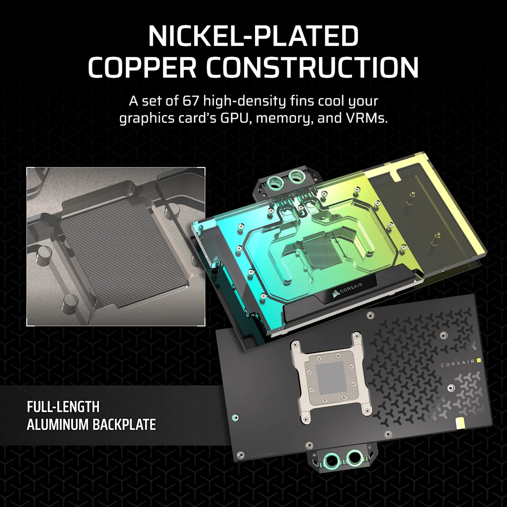 Hydro X Series XG5 RGB 5090 ASTRAL GPU Water Block