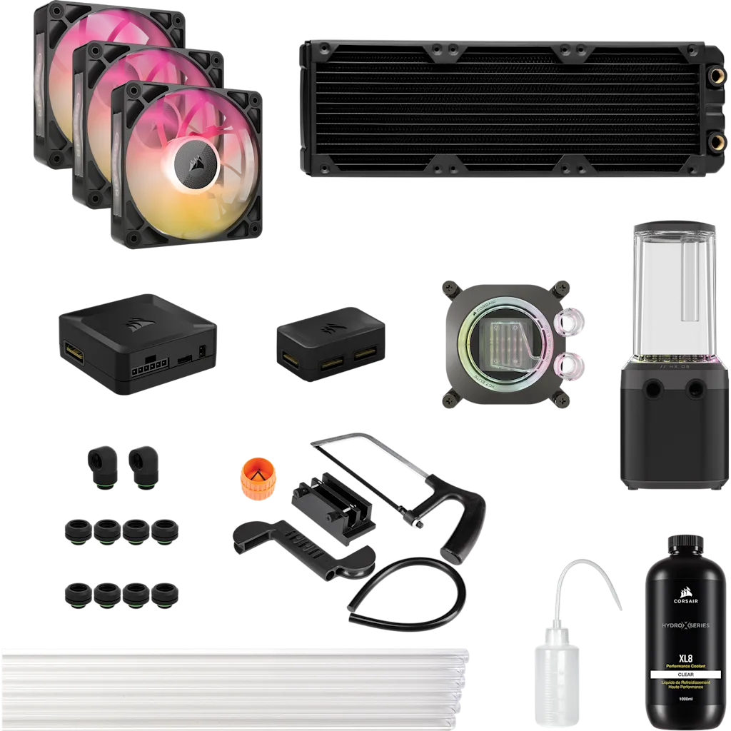 HYDRO Xシリーズ iCUE LINK XH505i RX 360 RGBカスタムクーリングキット