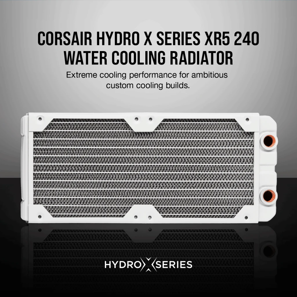 CORSAIR HydroX Series XR5 240mm 水冷ラジエーター Amazon.com: CORSAIR Hydro X Series XR5 240mm Water Cooling