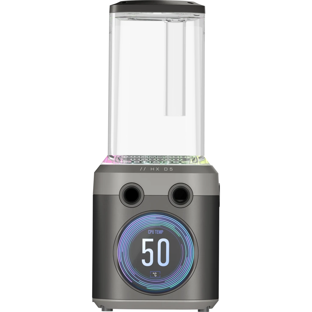 iCUE LINK XD5 RGB ELITE LCD Pump/Reservoir Combo, Stealth Gray