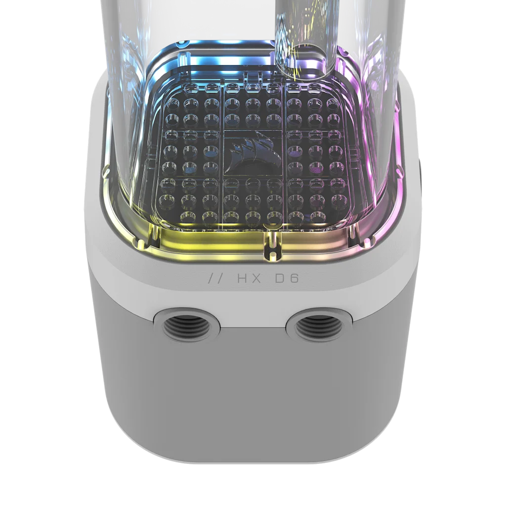 iCUE LINK XD6 RGB ELITE Pump/Reservoir Combo - White