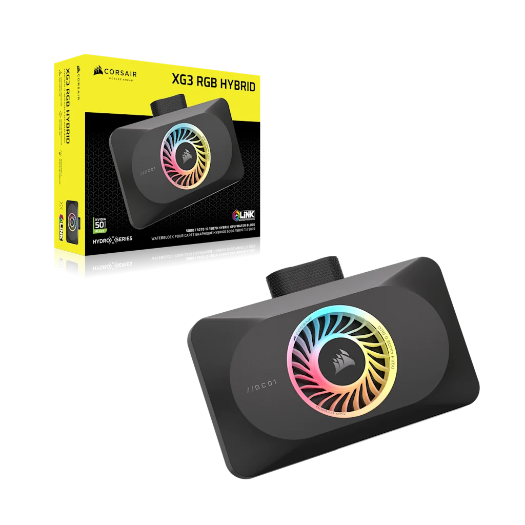 iCUE LINK XG3 RGB HYBRID GPU ウォーターブロック (5080/5070 Ti/5070)