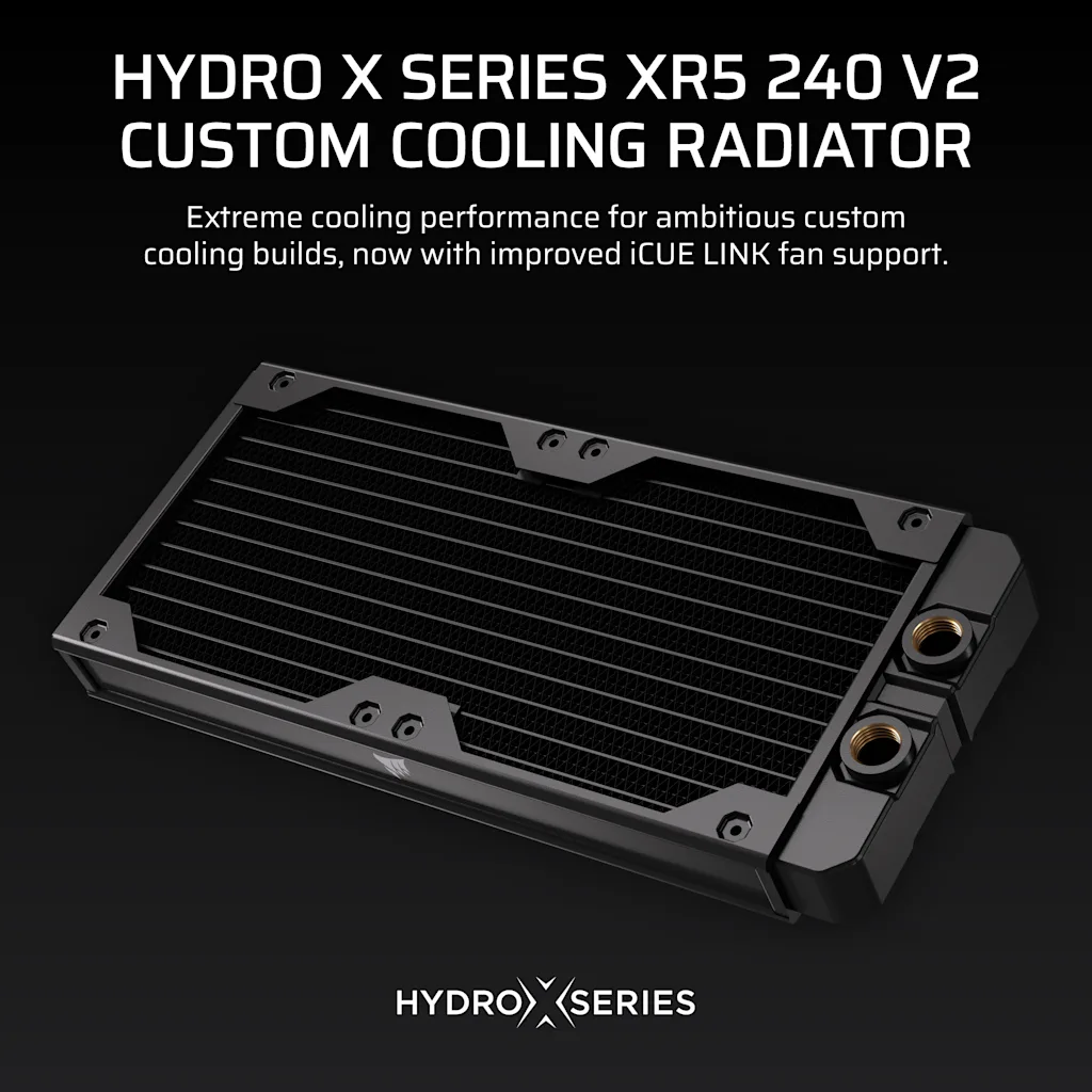 Hydro X Series XR5 240 V2 Custom Cooling Radiator
