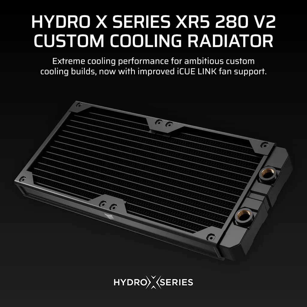 Hydro X Series XR5 280 V2 Custom Cooling Radiator