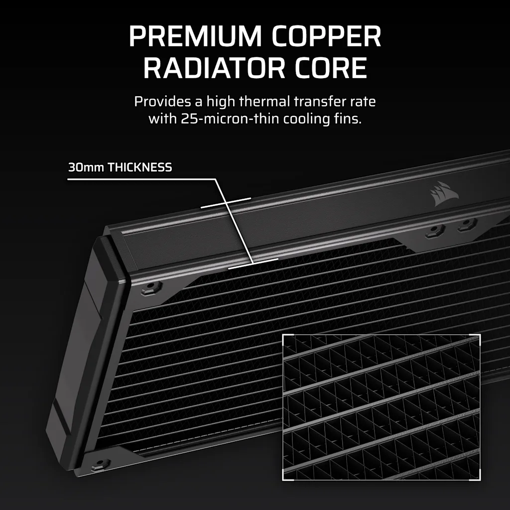 Hydro X Series XR5 280 V2 Custom Cooling Radiator