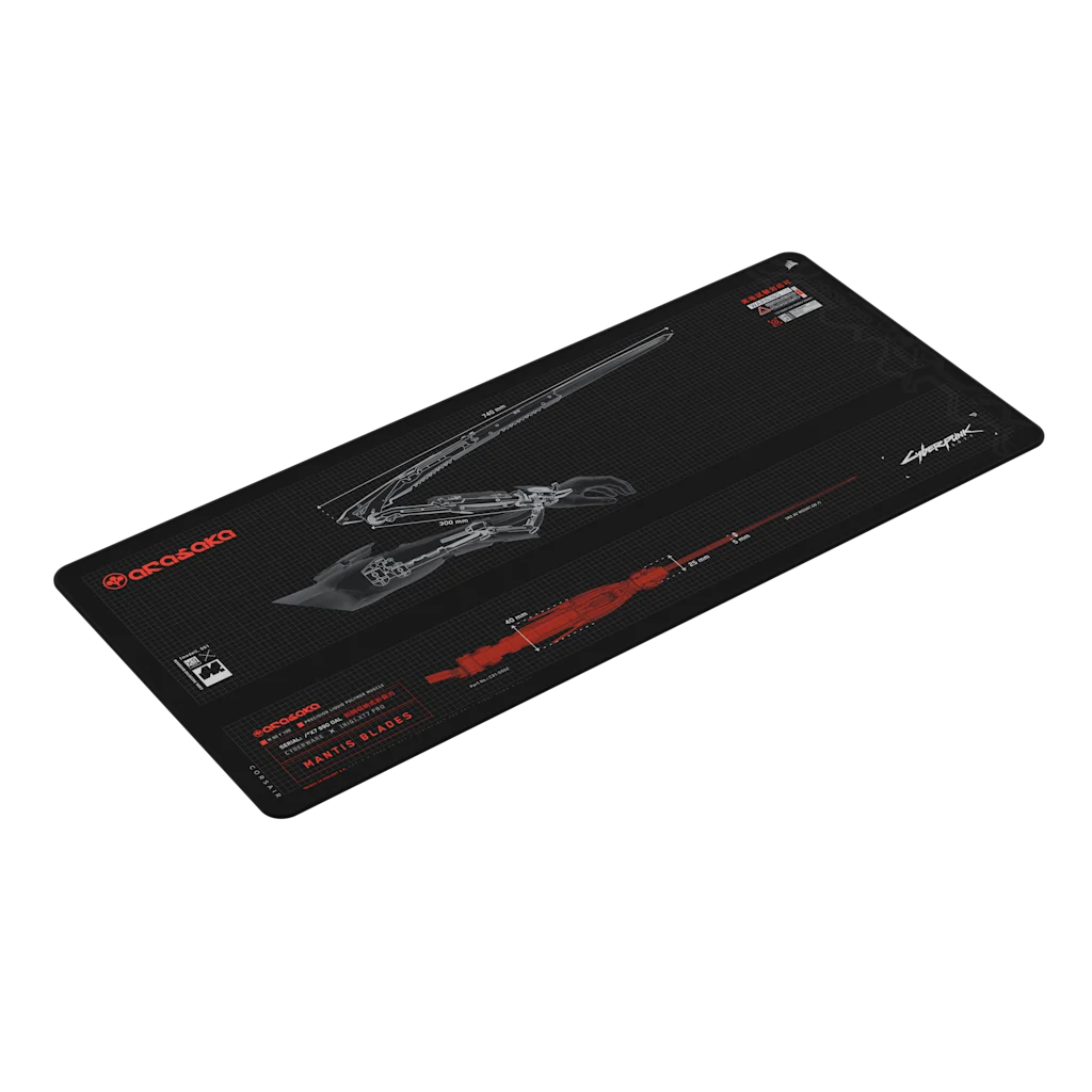 MM300 2XL Anti-Fray Cloth Gaming Mouse Pad – Cyberpunk 2077