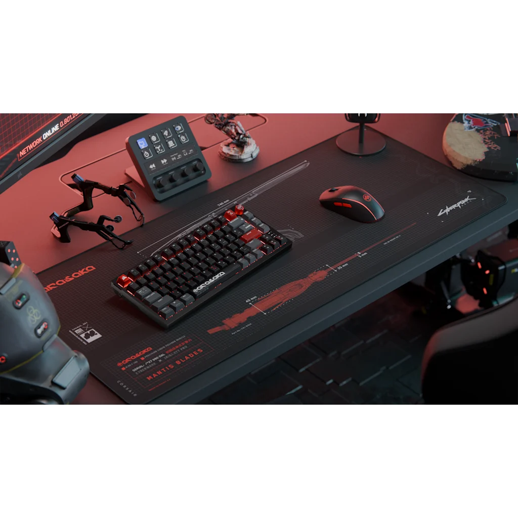 K65 PLUS WIRELESS 75% RGB Mechanical Gaming Keyboard - Cyberpunk