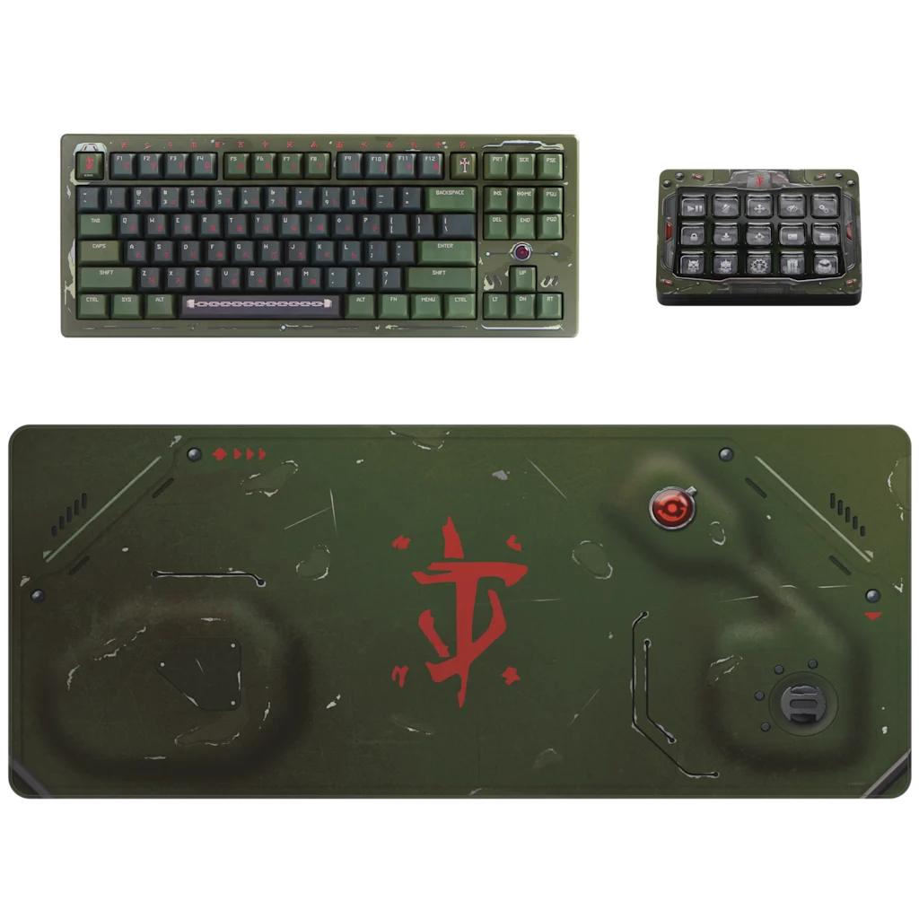 DOOM™: The Dark Ages Keyboard, Desk Mat, and Stream Deck Bundle