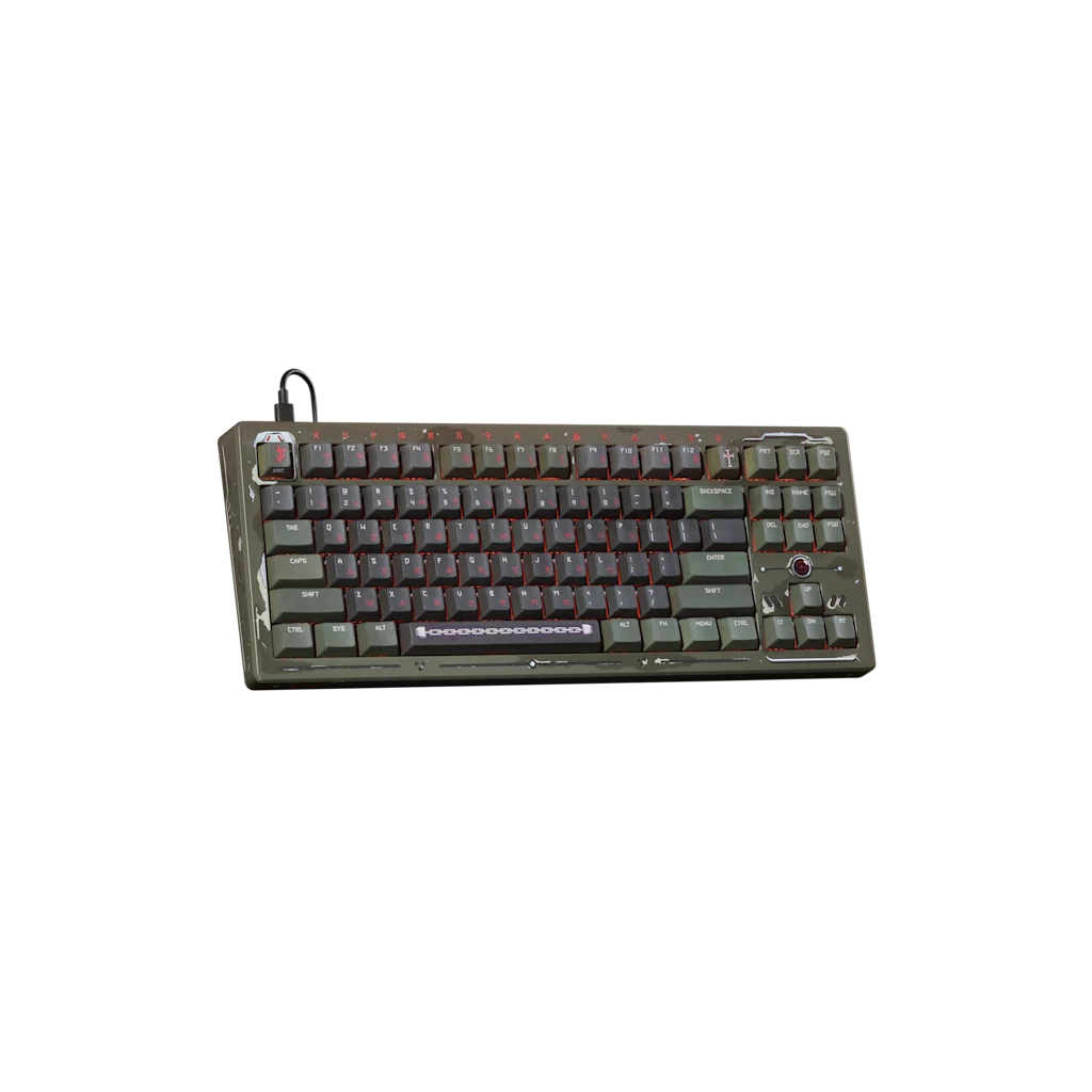 Drop + DOOM：The Dark Ages CSTM80 メカニカルキーボード