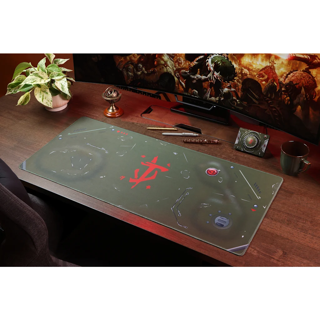 Drop + DOOM：The Dark Ages デスクマット