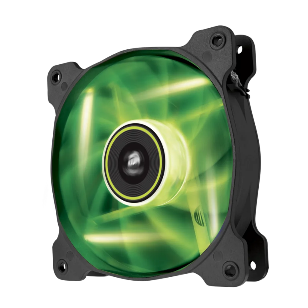 Air Series™ SP120 LED Green High Static Pressure 120mm Fan Twin Pack