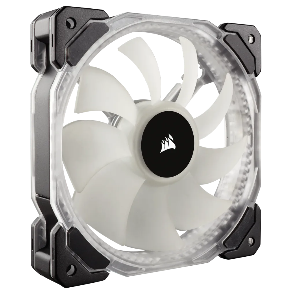 【にゃん7178】CORSAIR HD120 RGB 5個 HD120 RGB LED High Performance 120mm PWM Fan — Three Pack