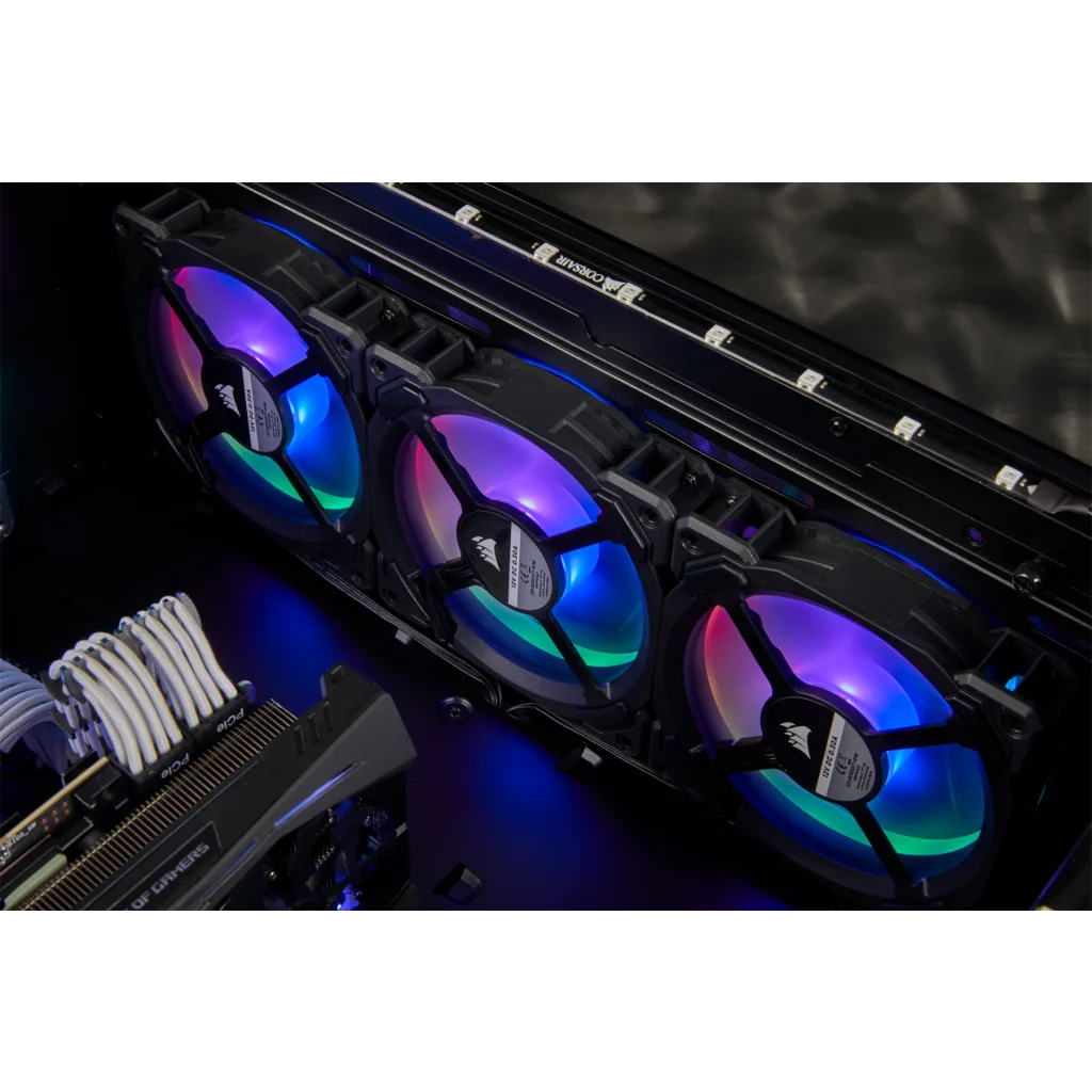 CORSAIR LL120 RGB 3Pack CO-9050072-WW 新品 Amazon | Corsair LL120 RGB 3Fan Pack with Lighting Node PRO