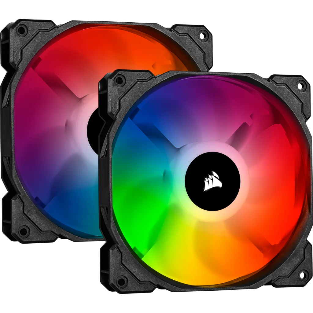 iCUE SP140 RGB ELITE Performance 140mm PWM Fan — Dual Fan