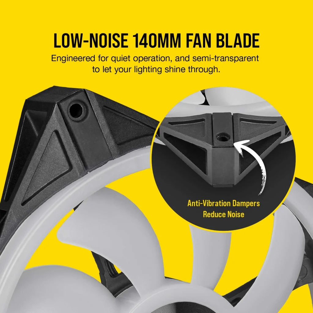 iCUE QL140 RGB 140mm PWM Single Fan
