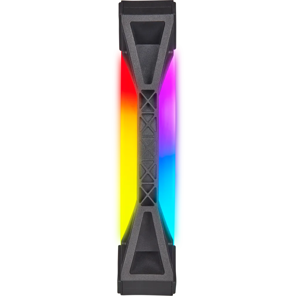 iCUE QL140 RGB 140mm PWM Dual Fan Kit with Lighting Node CORE