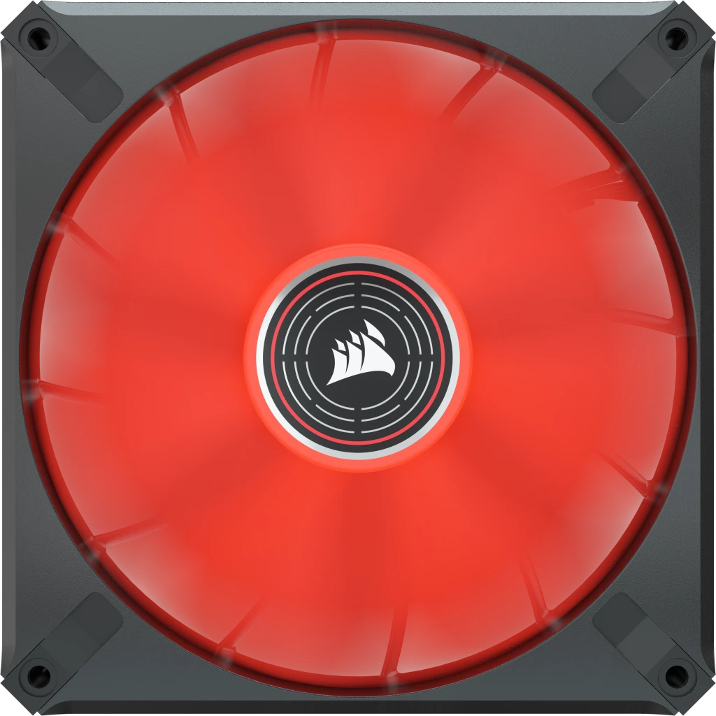 Corsair ML140 LED Elite Red Premium 140mm PWM Magnetic Levitation Fan