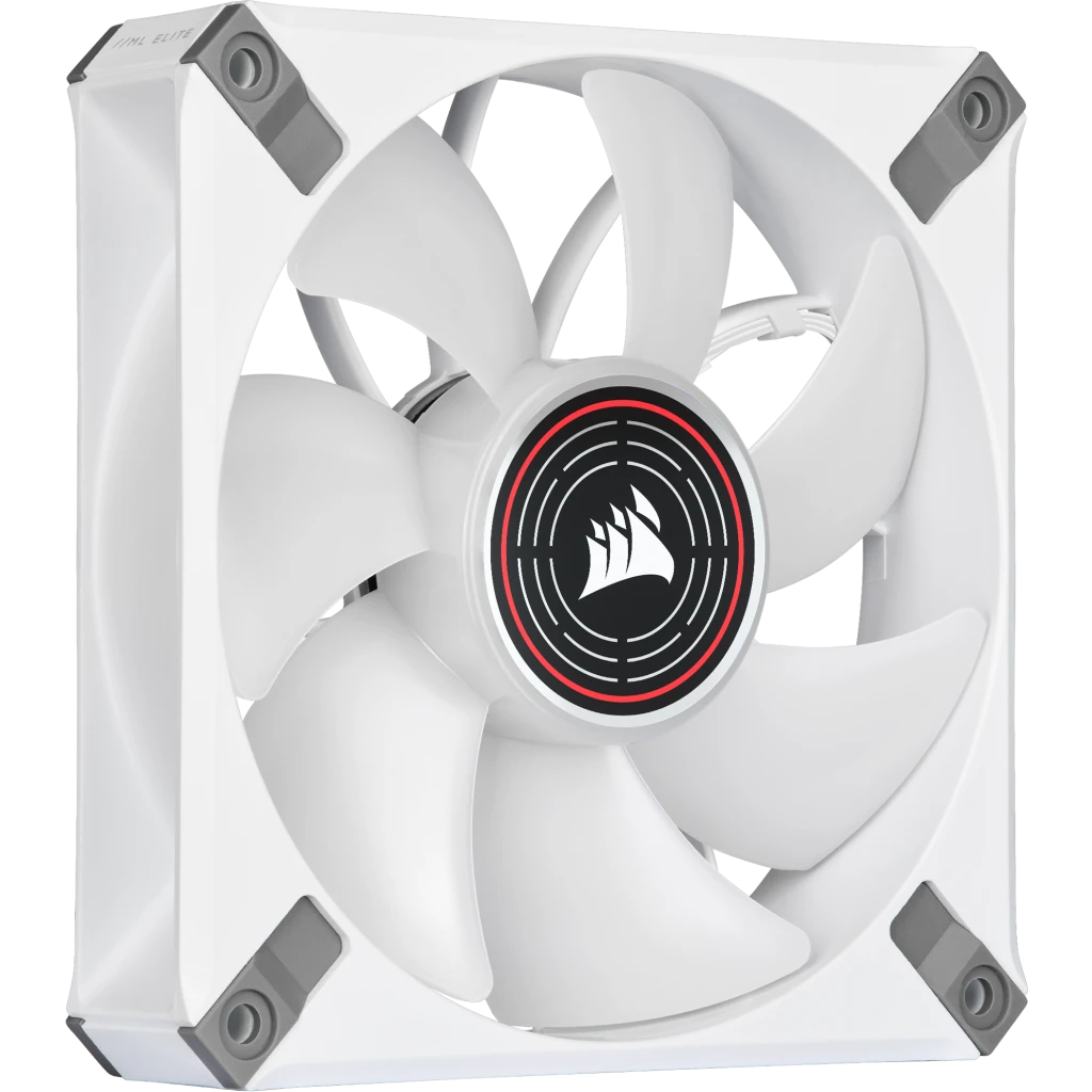 CORSAIR ML120 LED ELITE レッド 3個セット ML120 LED ELITE Red Premium 120mm PWM Magnetic Levitation Fan