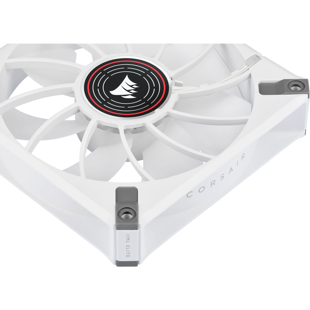 CORSAIR ML120 LED ELITE レッド 3個セット ML120 LED ELITE Red Premium 120mm PWM Magnetic Levitation Fan