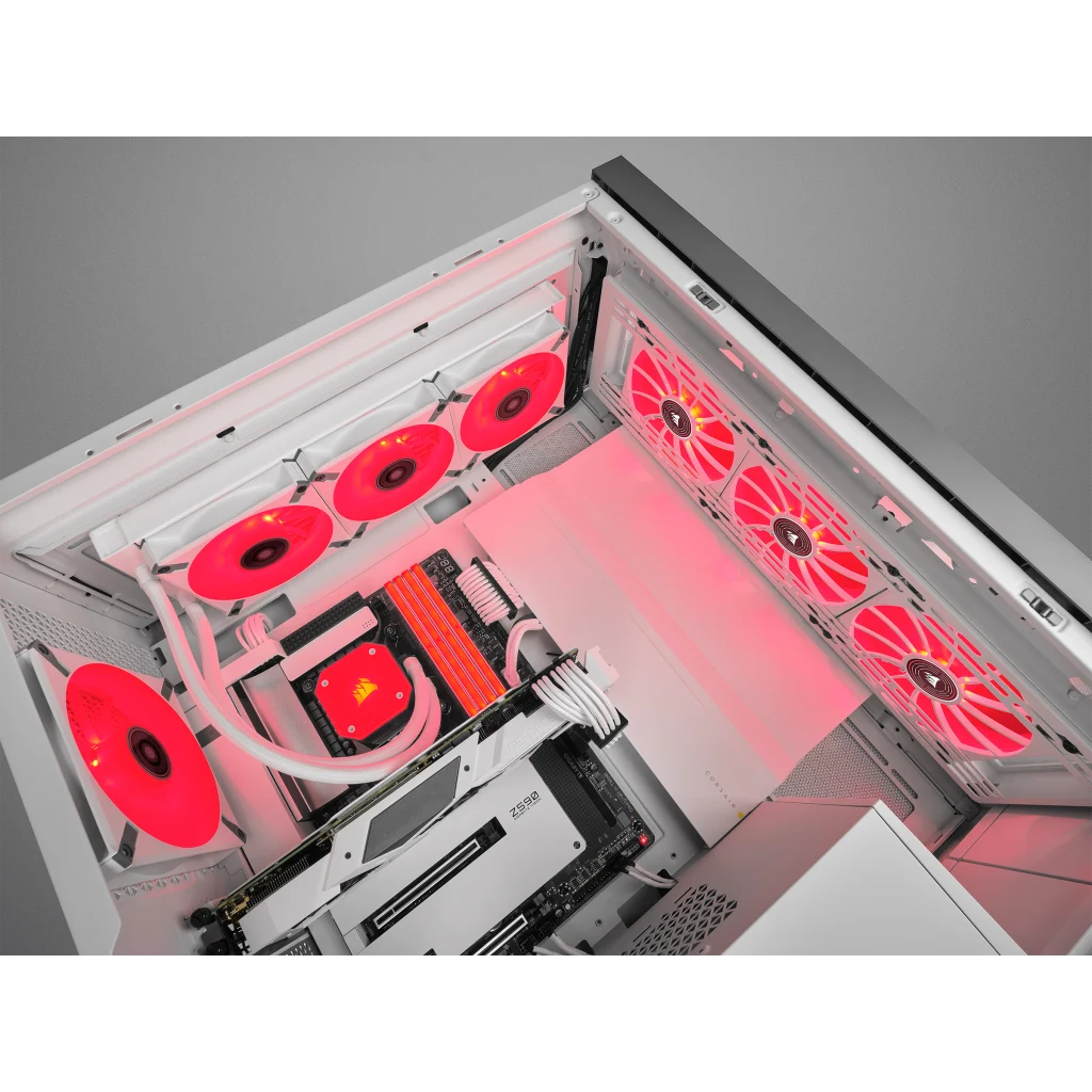 ML140 LED ELITE Red Premium 140mm PWM Magnetic Levitation Fan