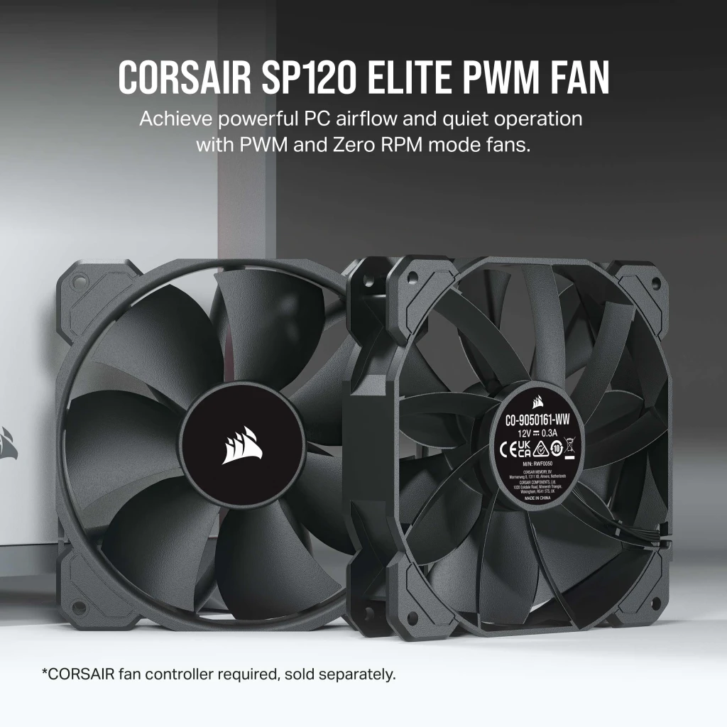 SP120 ELITE 120mm Performance PWM Fan