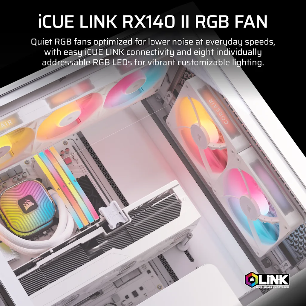 140mm PC ケースファン | 140 mm 冷却ファン | CORSAIR