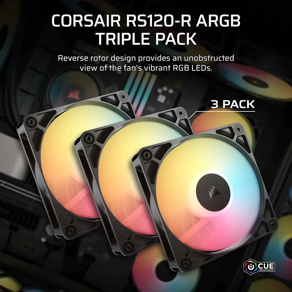 Antec C8 PCケース + Corsair RS120-R ARGBファン CORSAIR RS ARGBファン：知っておくべきすべて | CORSAIR