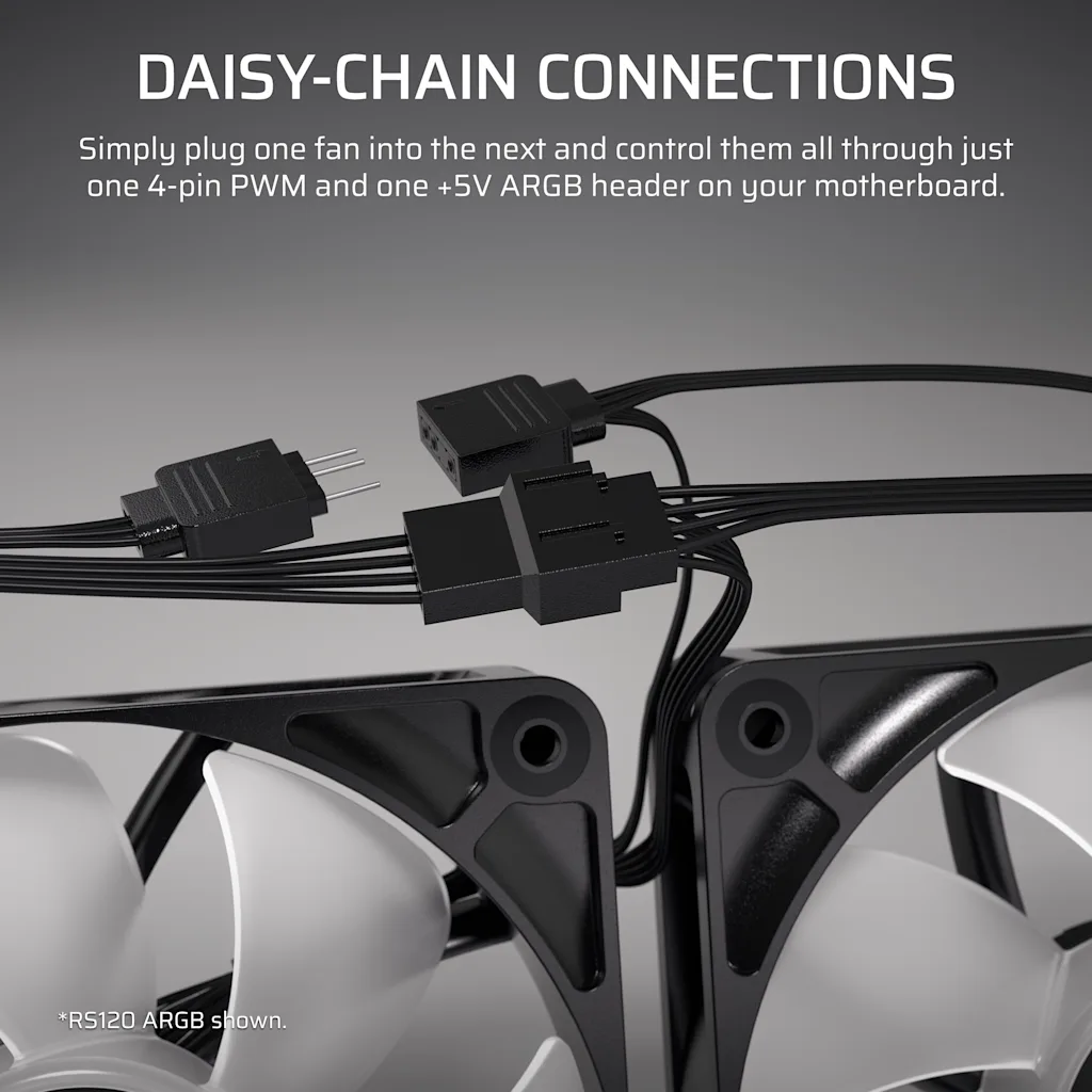 Corsair RS120-R 3-Pack thumbnail 5