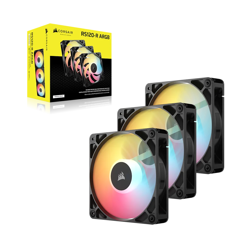 Antec C8 PCケース + Corsair RS120-R ARGBファン Antec C8 PCケース + Corsair RS120-R ARGBファン RS120-R ARGB 120mm