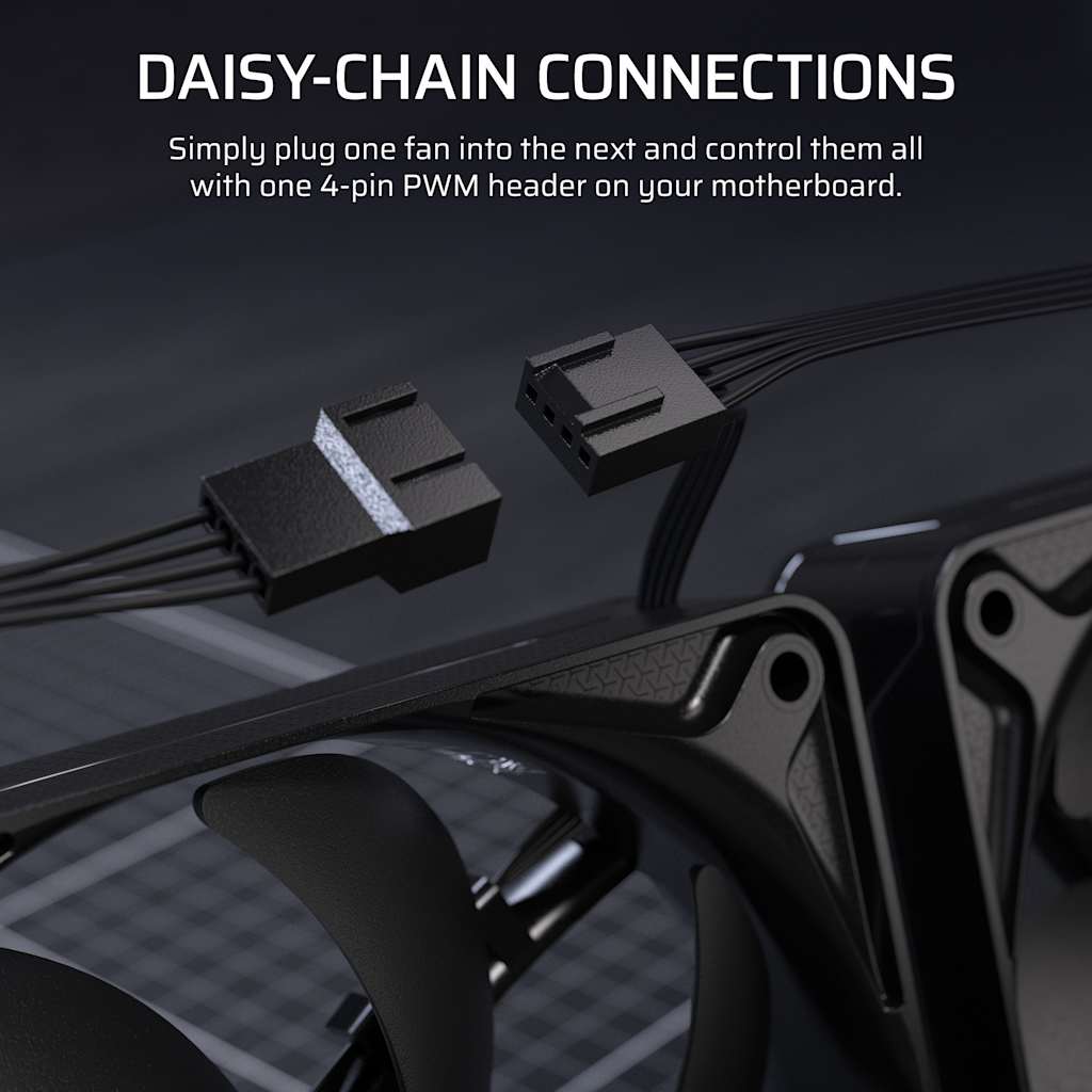 Corsair RS120 II 120mm PWM Fan thumbnail 4