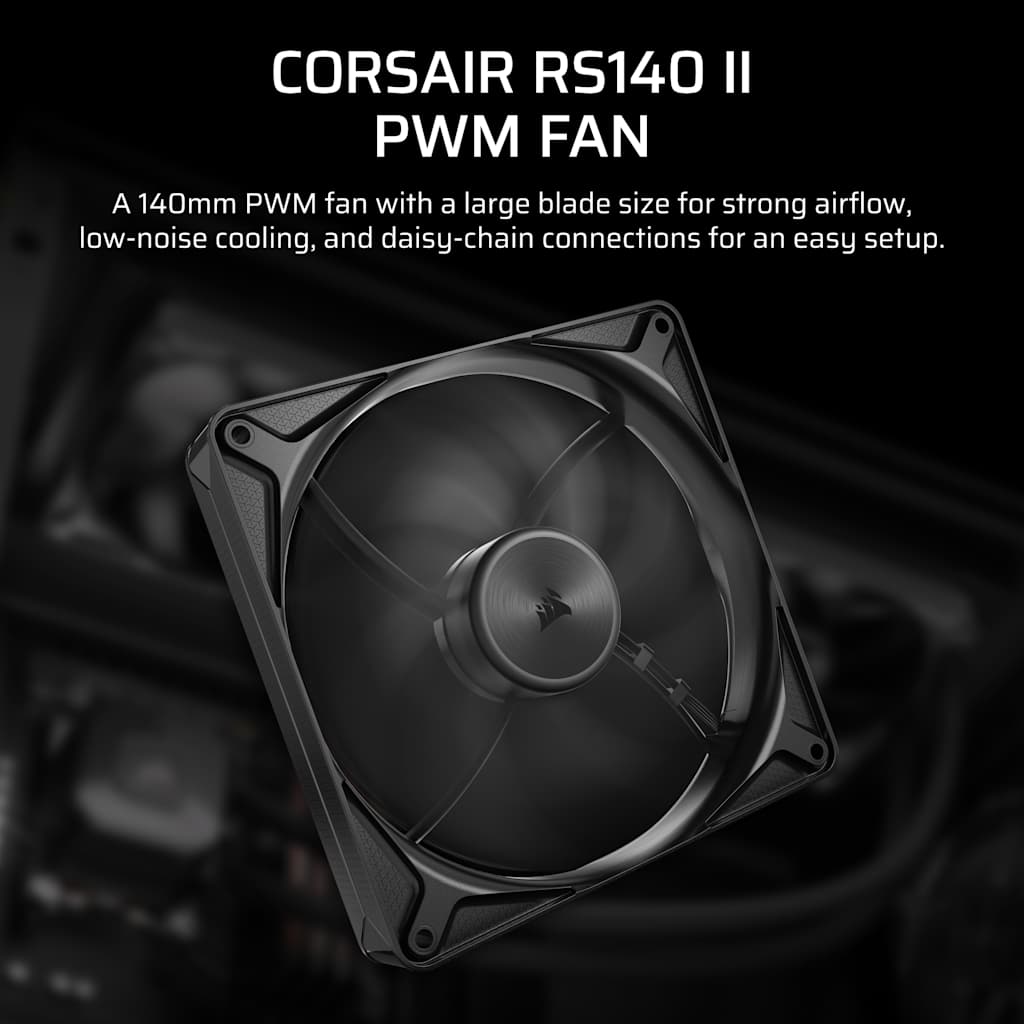 Corsair RS140 II 140mm PWM Fan thumbnail 2