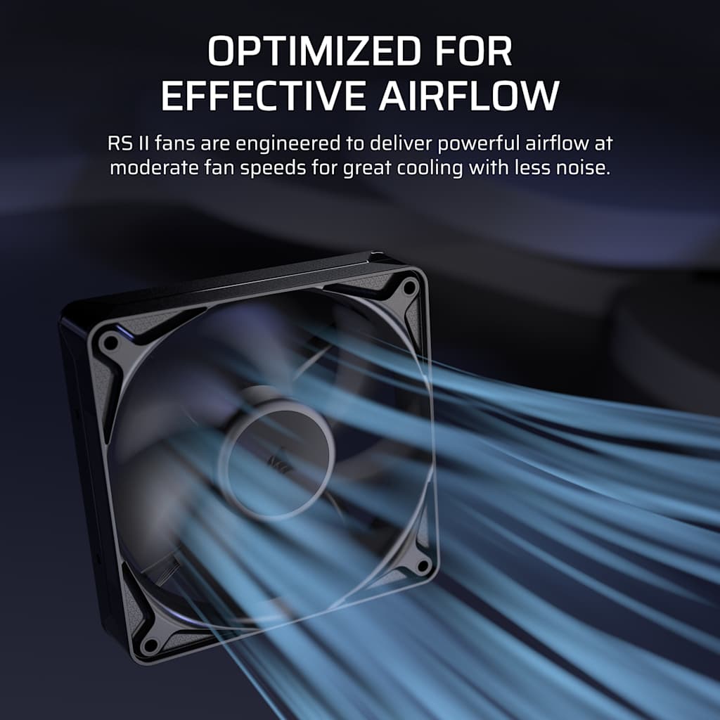 Corsair RS140 II 140mm PWM Fan thumbnail 3