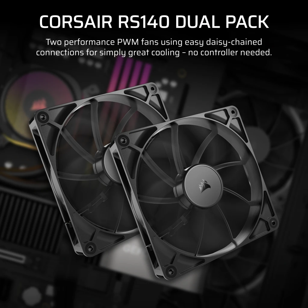 140mm PC ケースファン | 140 mm 冷却ファン | CORSAIR