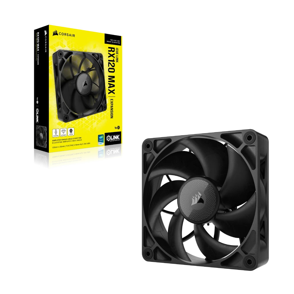UpHere Gaming Ventilateur USB 120mm,Ventilateur USB, 5V Trois Vitesse Réglable Ventilateur PC