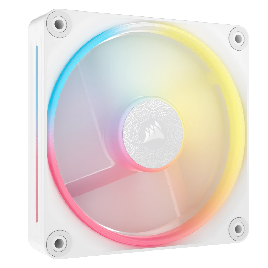 iCUE LINK LX120-R RGB 120mm PWM Reverse Fan Expansion - White