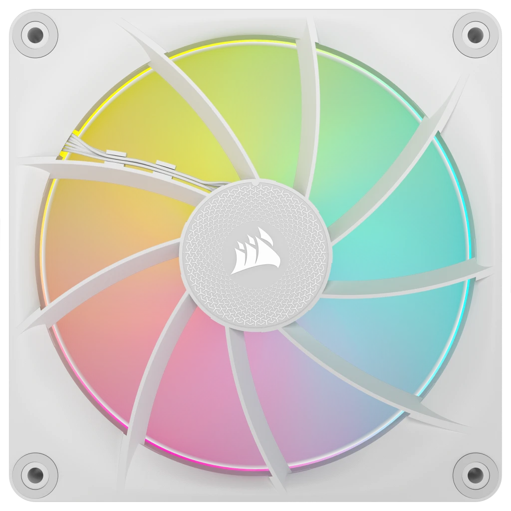 iCUE LINK LX140 RGB 140mm PWM Single Fan Expansion - White