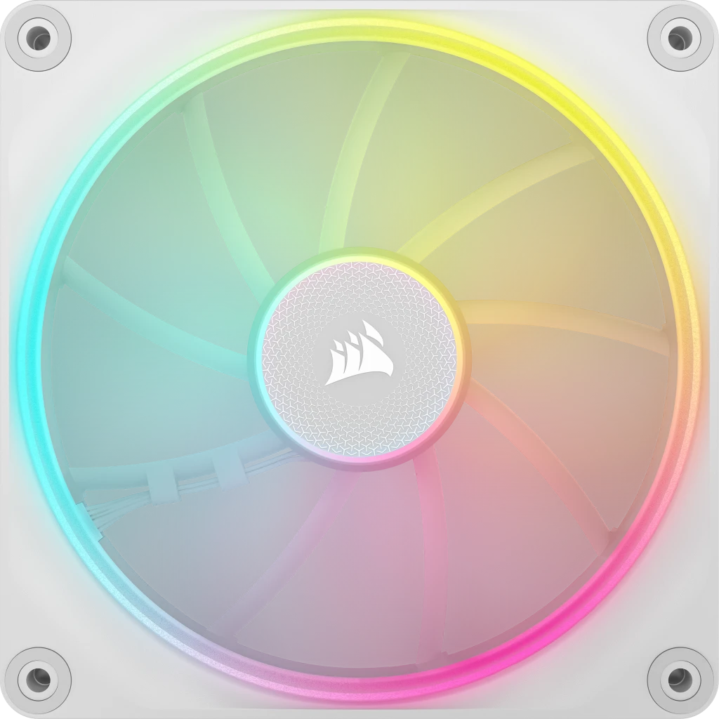 Corsair iCUE LINK LX140 RGB 140mm PWM Fans Starter Kit - White thumbnail 8