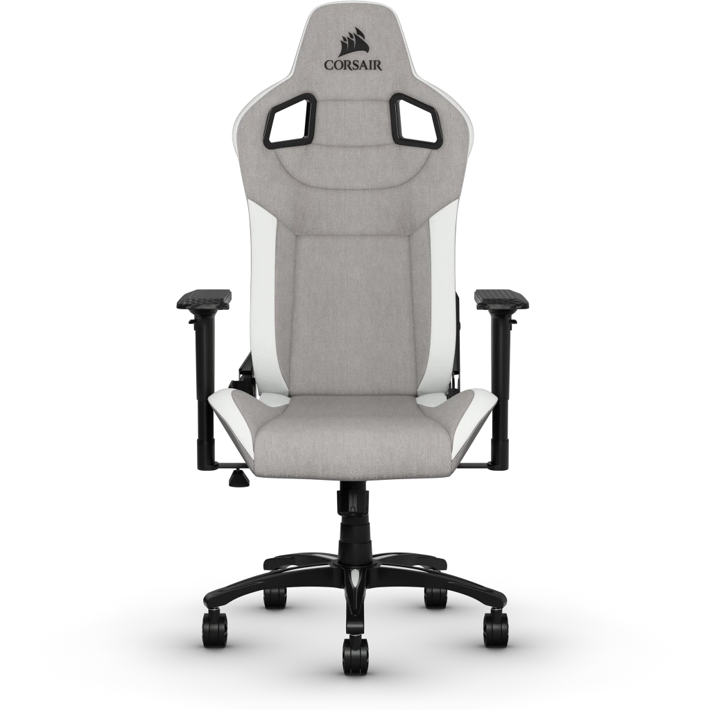 T3 RUSH Gaming Chair — Grey/White (UK)